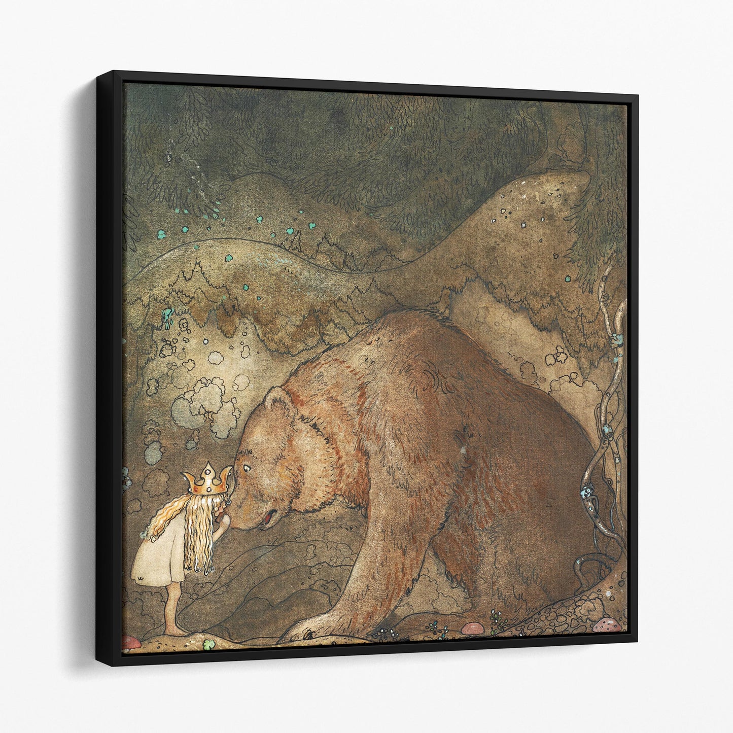 Poor Little Bear & Princess John Bauer