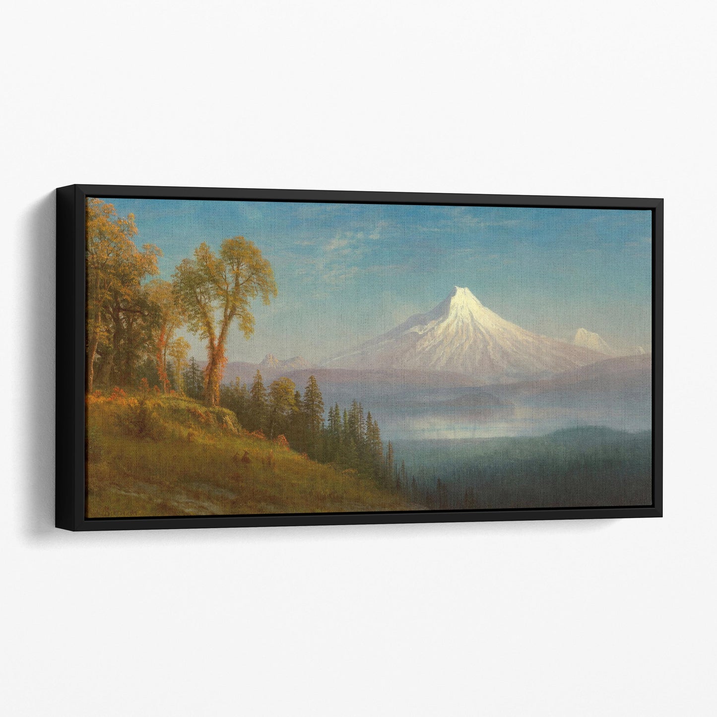 Mount St. Helens, Columbia River, Oregon (1889) by Albert Bierstadt