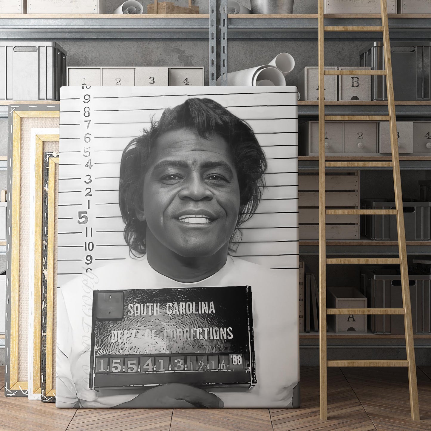 James Brown Prison Mugshot