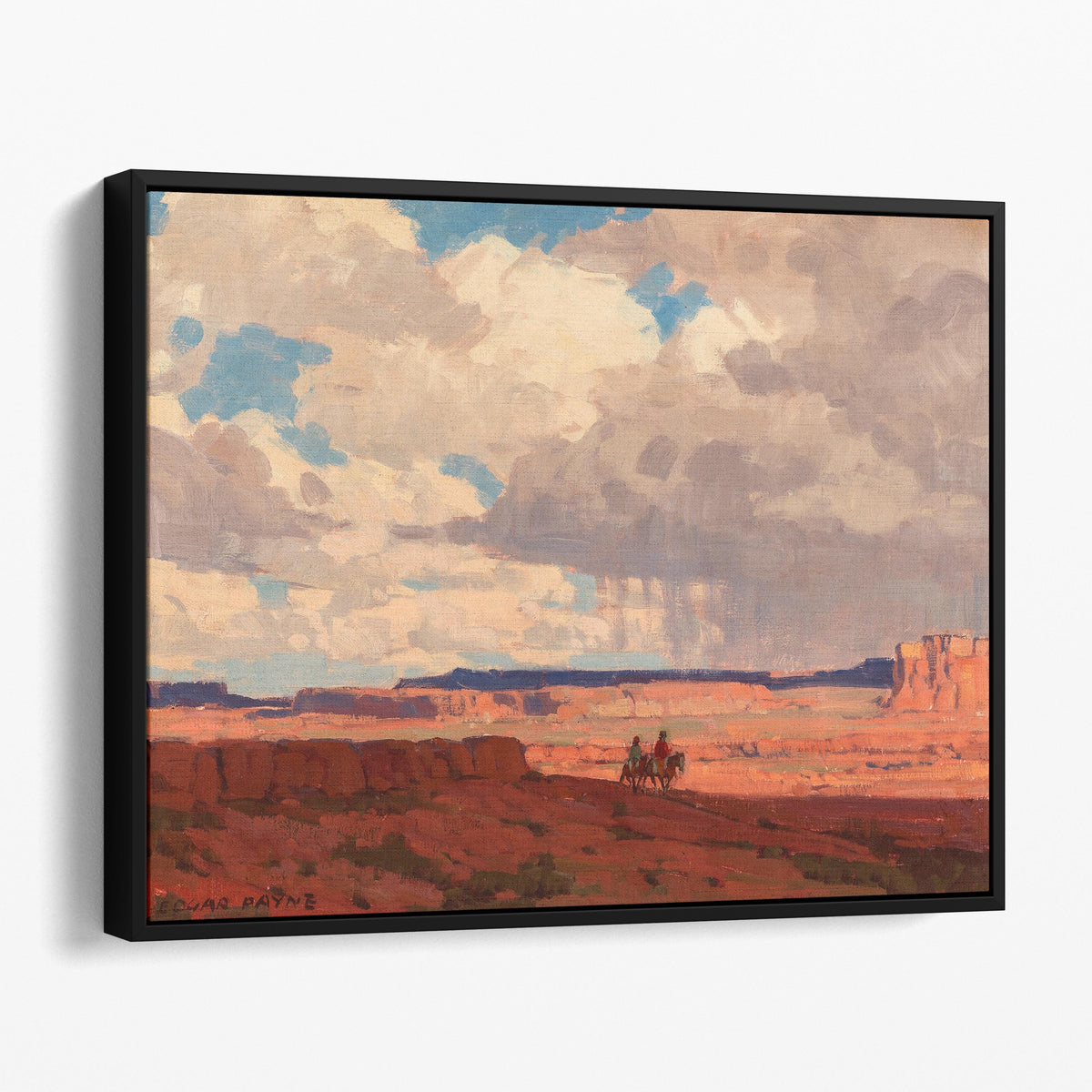 Riders on the Mesa - Edgar Payne