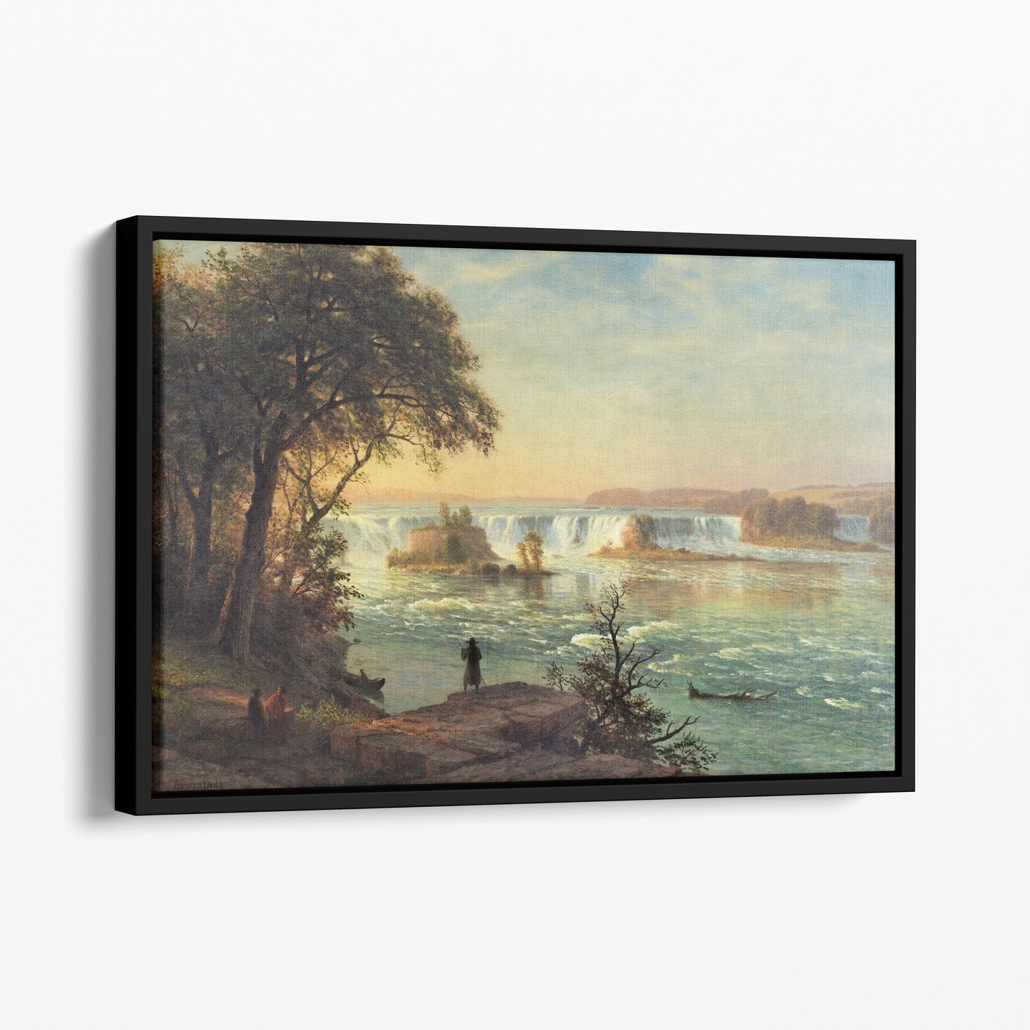 The Falls of Saint Anthony by Albert Bierstadt