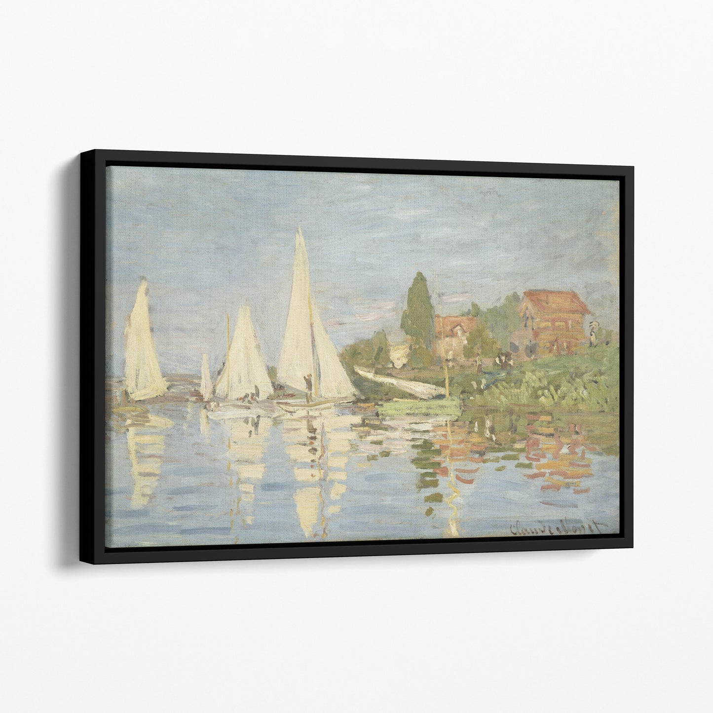 Regatta at Argenteuil by Claude Monet