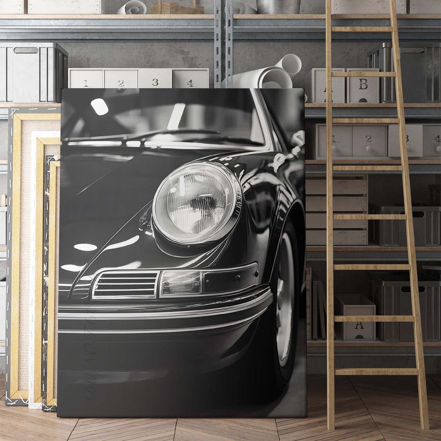 Porsche 911 Front View