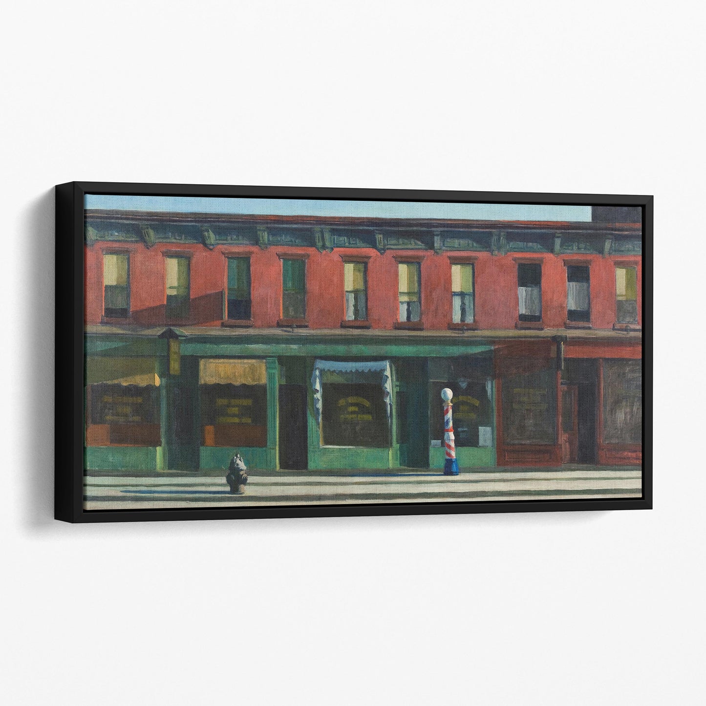 Early Sunday Morning by Edward Hopper