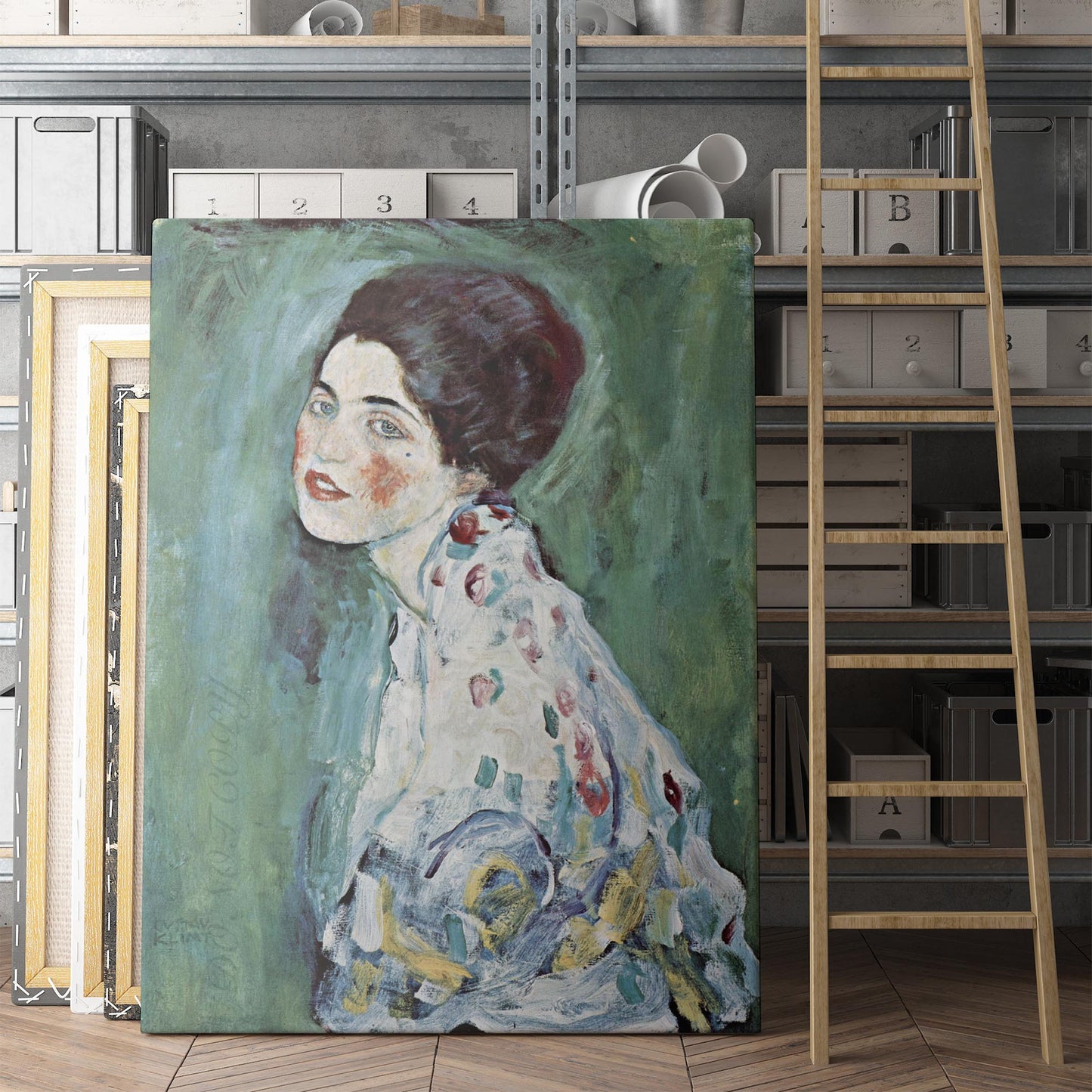 Portrait of a Lady by Gustav Klimt