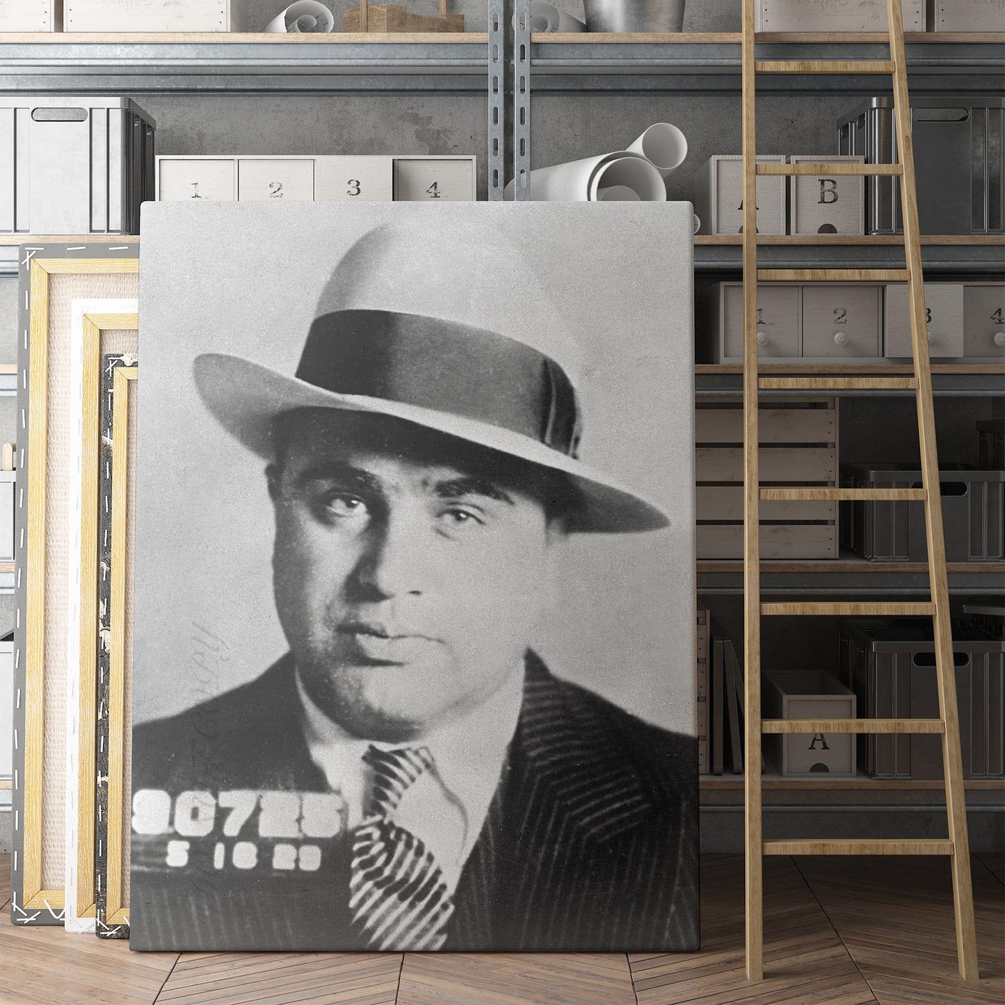 Al Capone Prison Mugshot