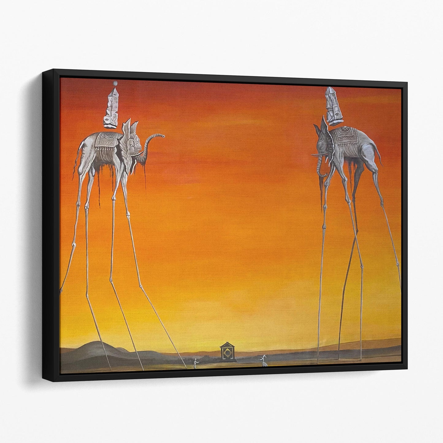 The Elephants by Salvador Dali