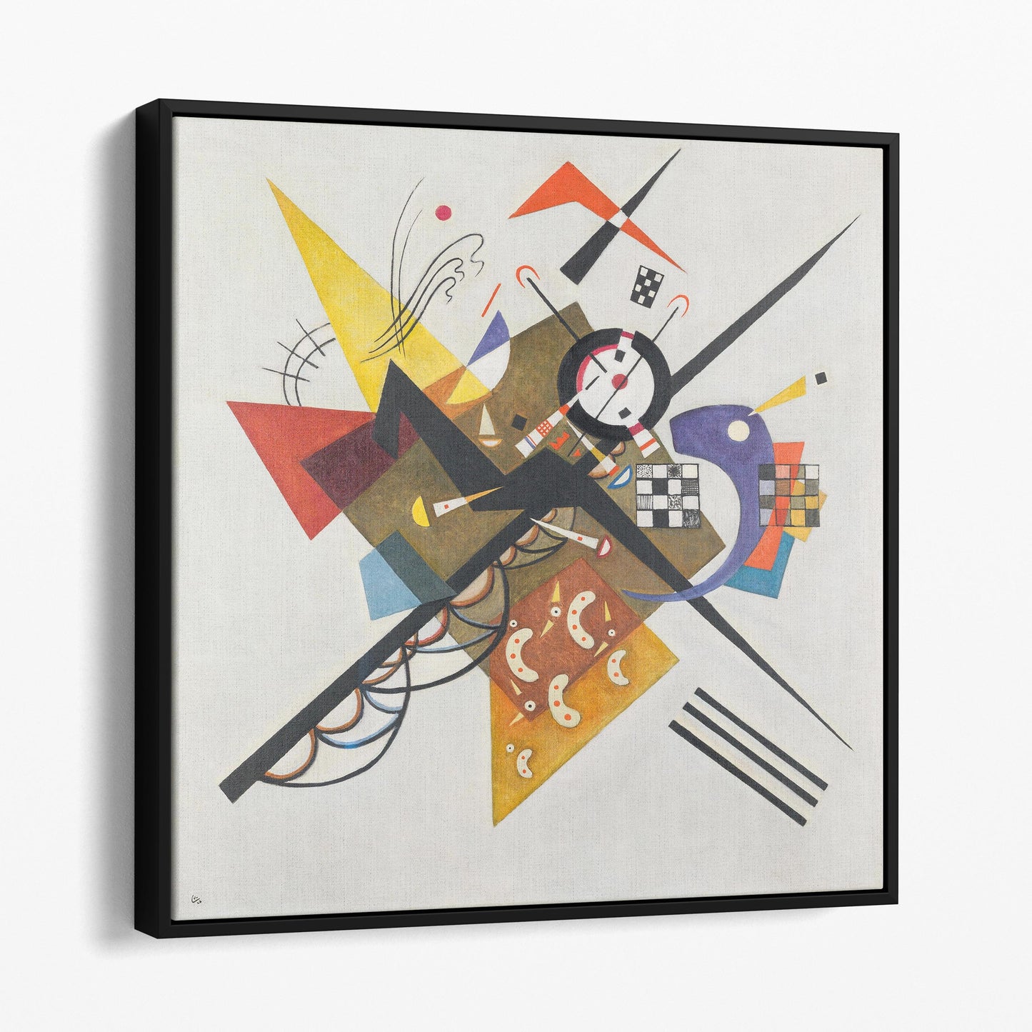 On White II by Wassily Kandinsky