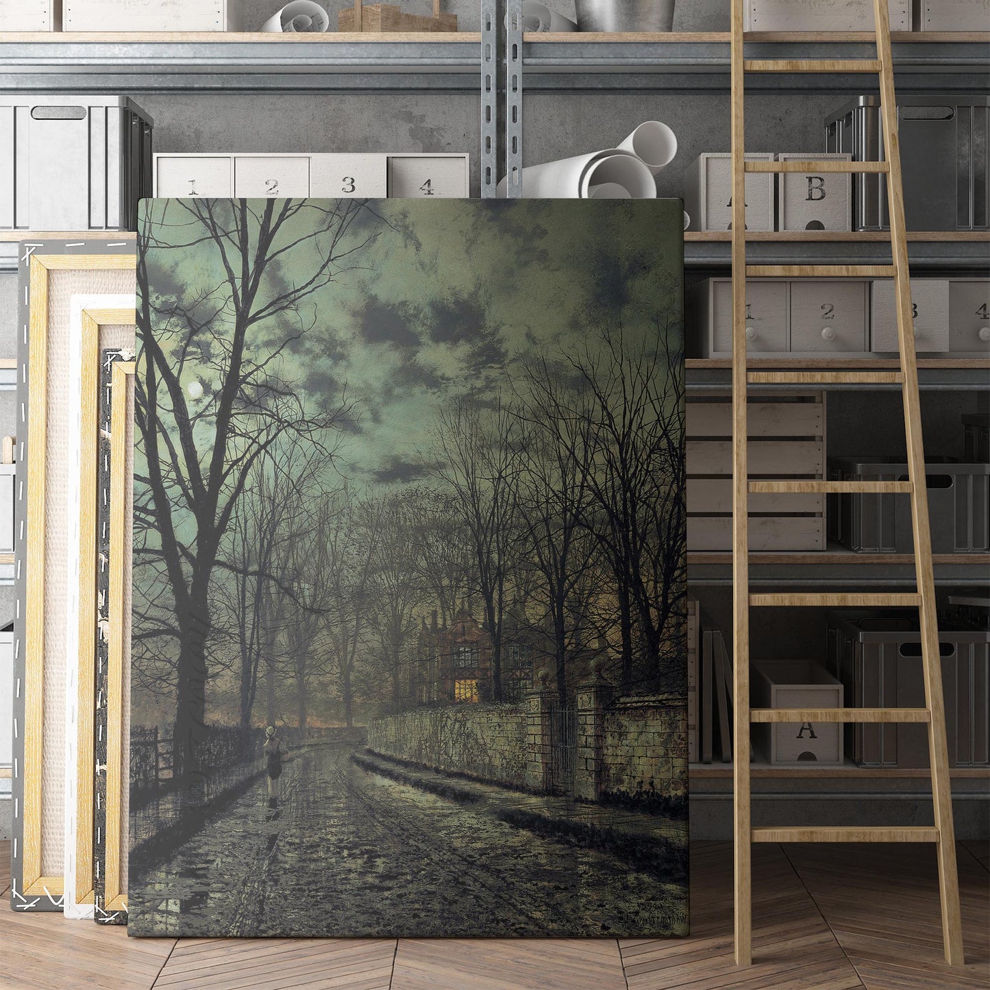 November 1879 - John Atkinson Grimshaw