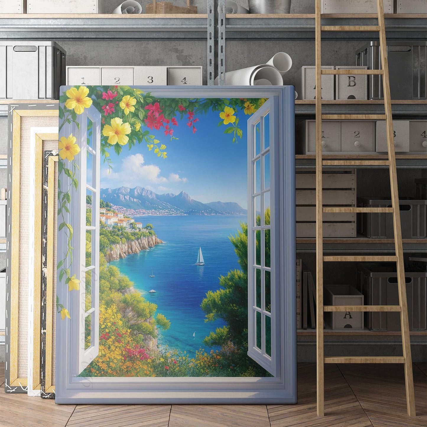 Open Window to the Mediterranean Sea