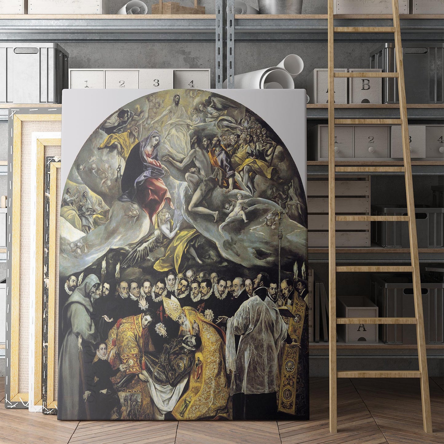 The Burial of the Count of Orgaz - El Greco