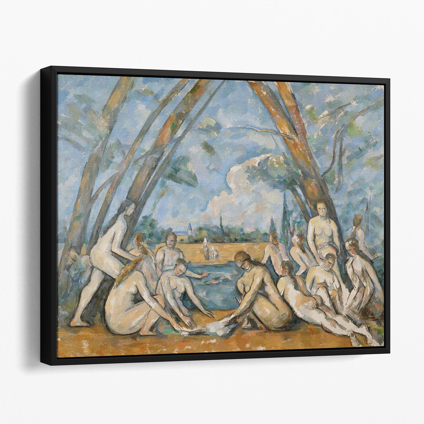 The Large Bathers by Paul Cézanne