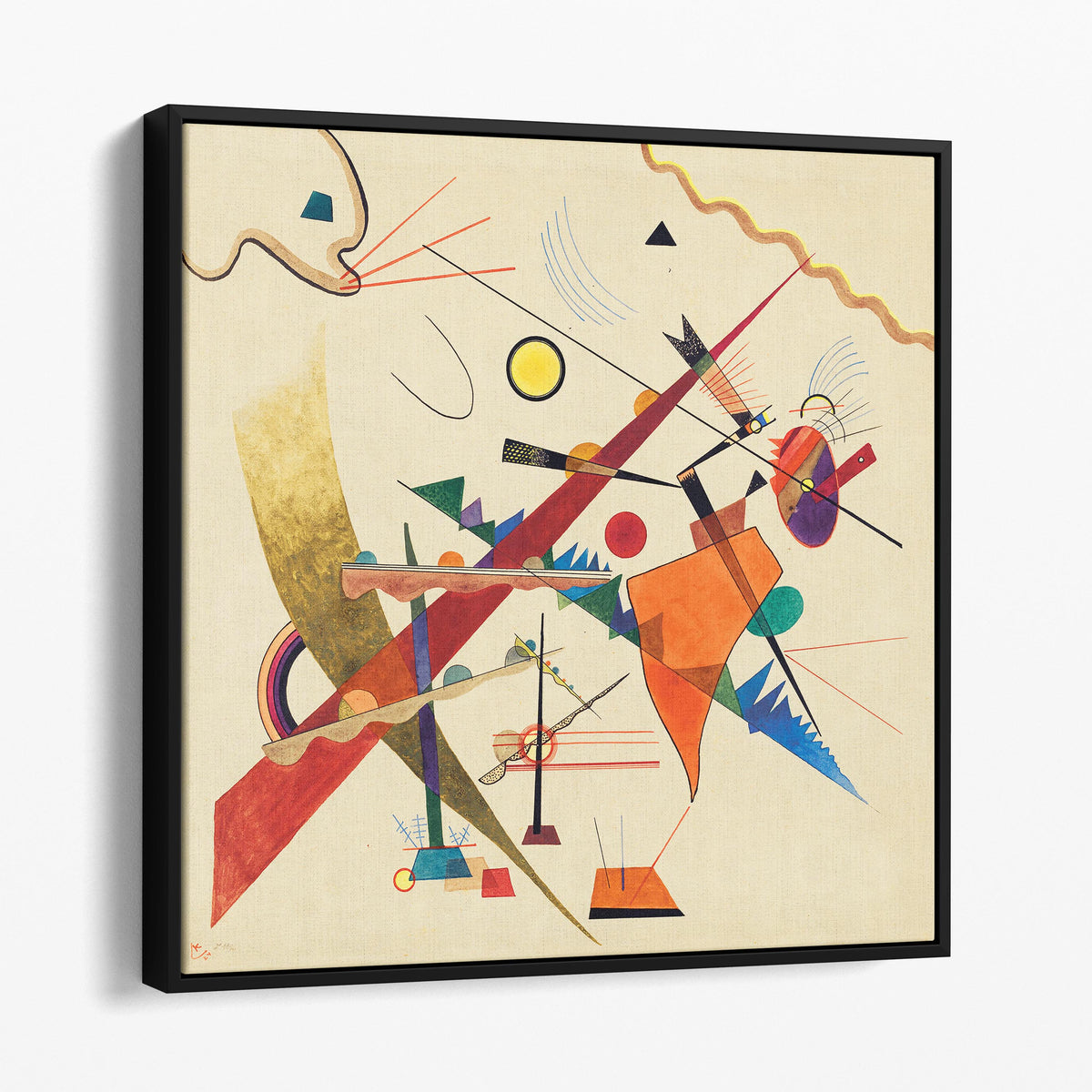 Dreary Ascension - Wassily Kandinsky