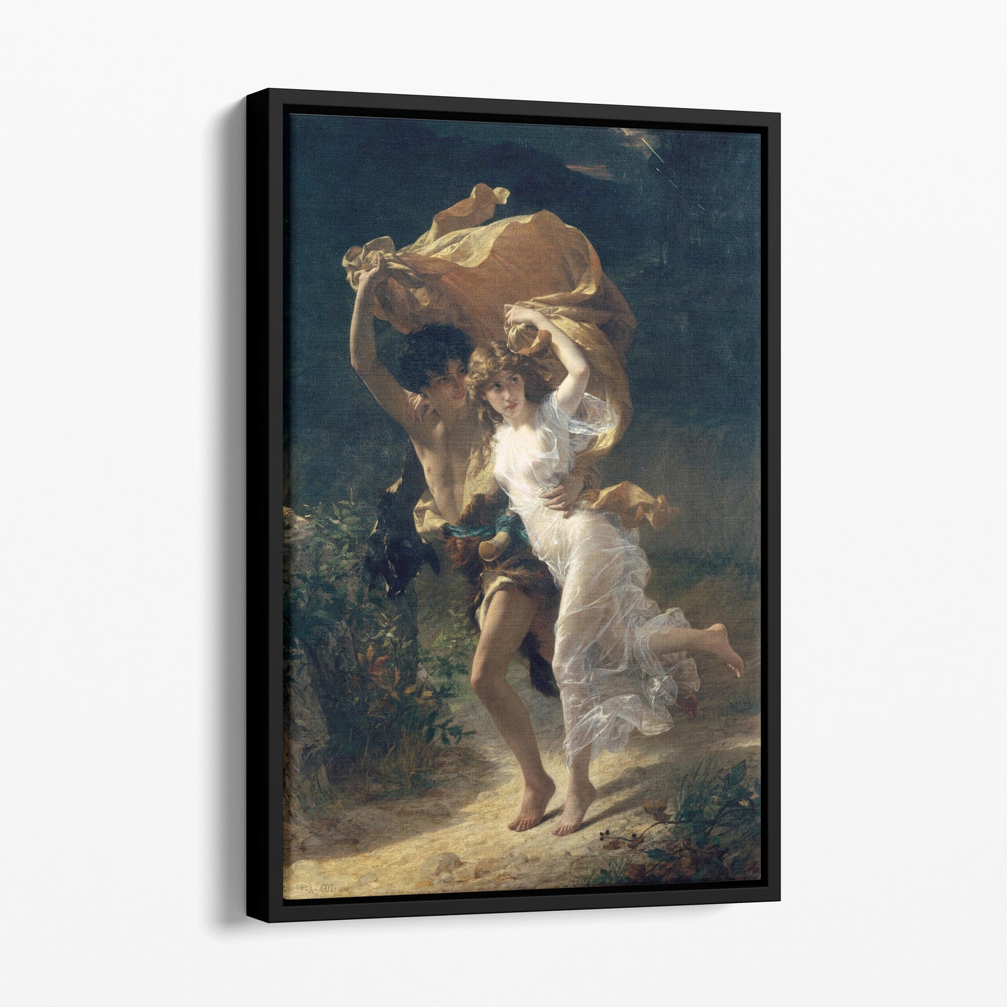 The Storm by Pierre Auguste Cot