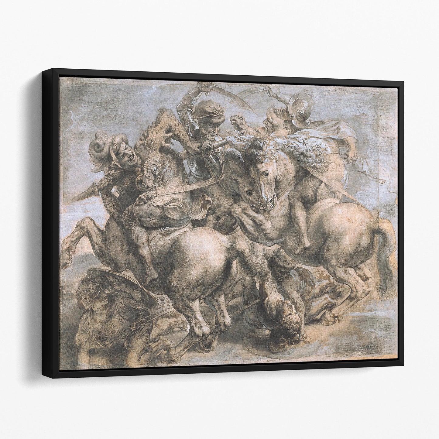 The Battle of Anghiari - Peter Paul Rubens