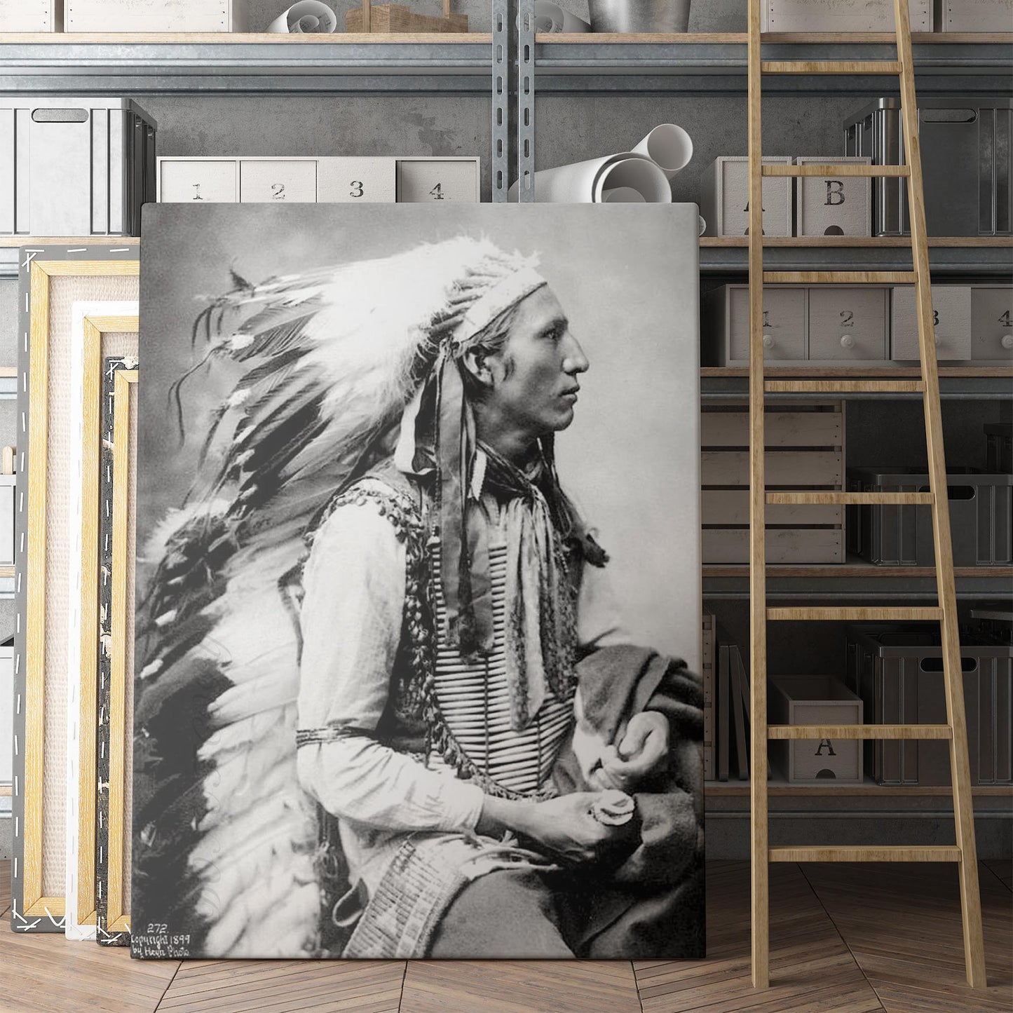 Chief John Comes Again of the Lakota 1899