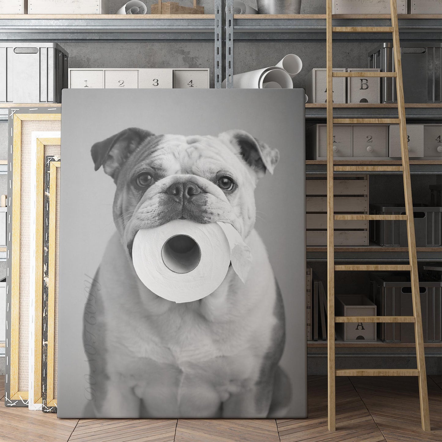 Bulldog Toilet Paper