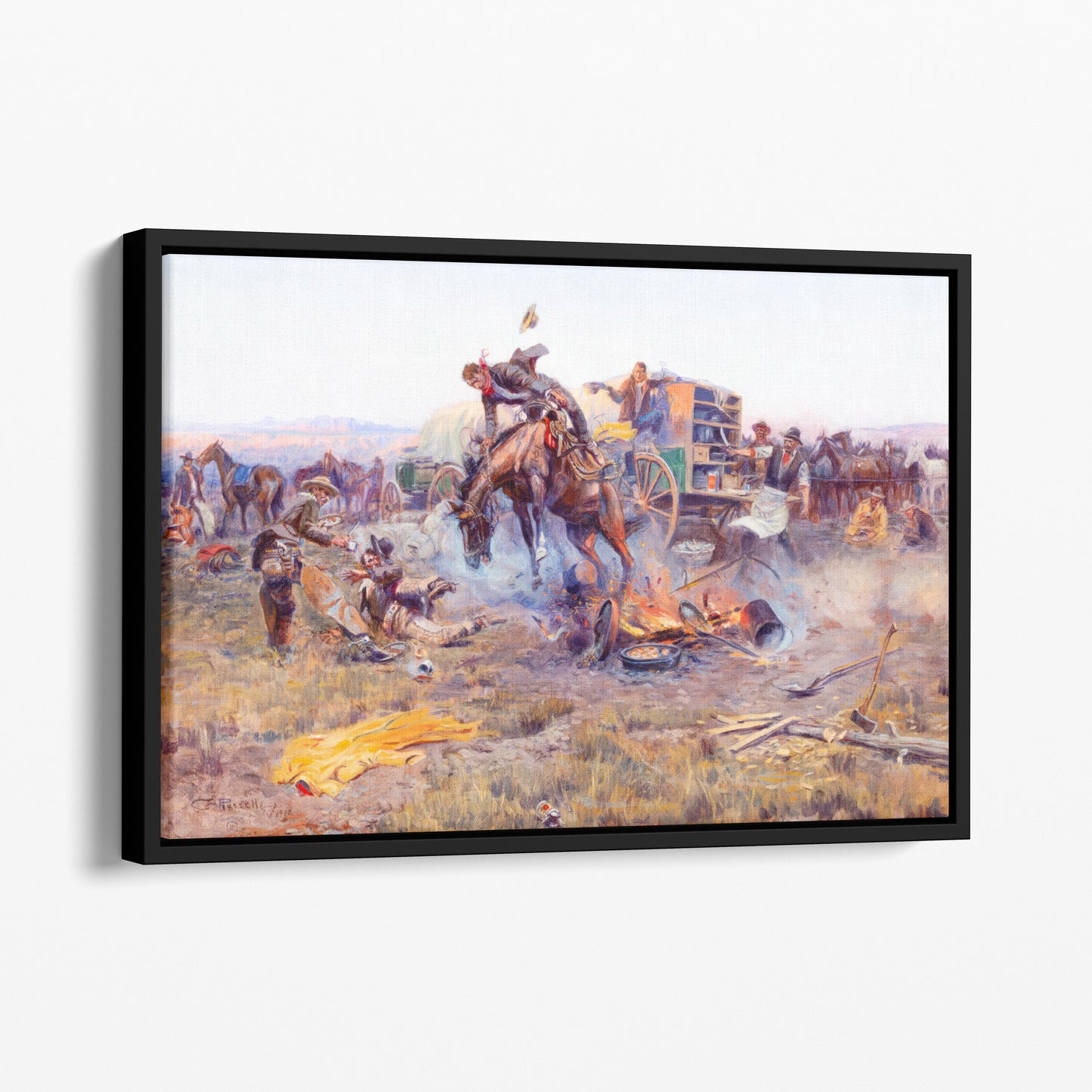 The Camp Cook's Troubles by Charles M Russell