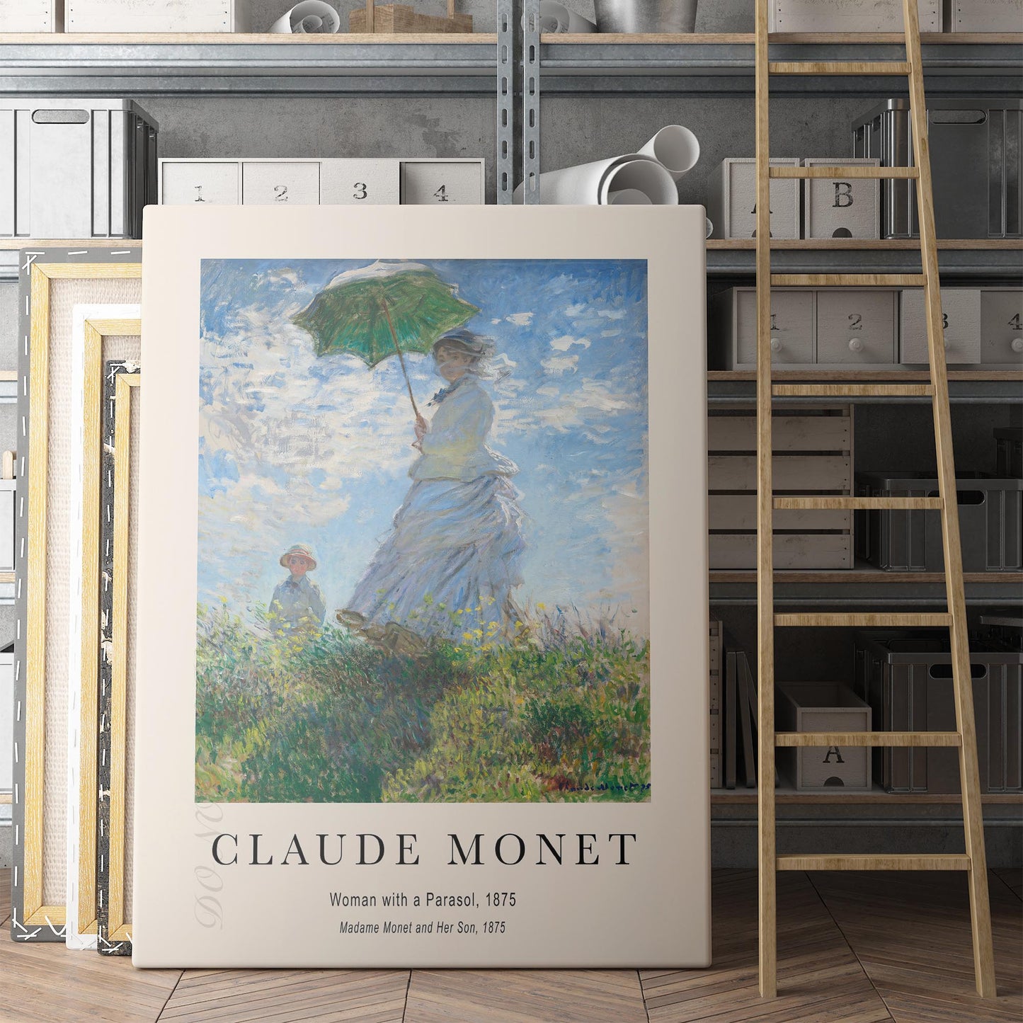 Claude Monet: Woman With A Parasol