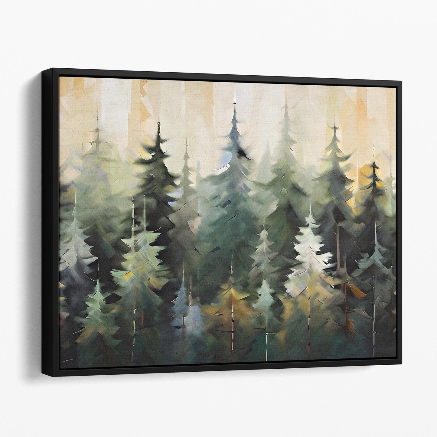 Abstract Pine Forest