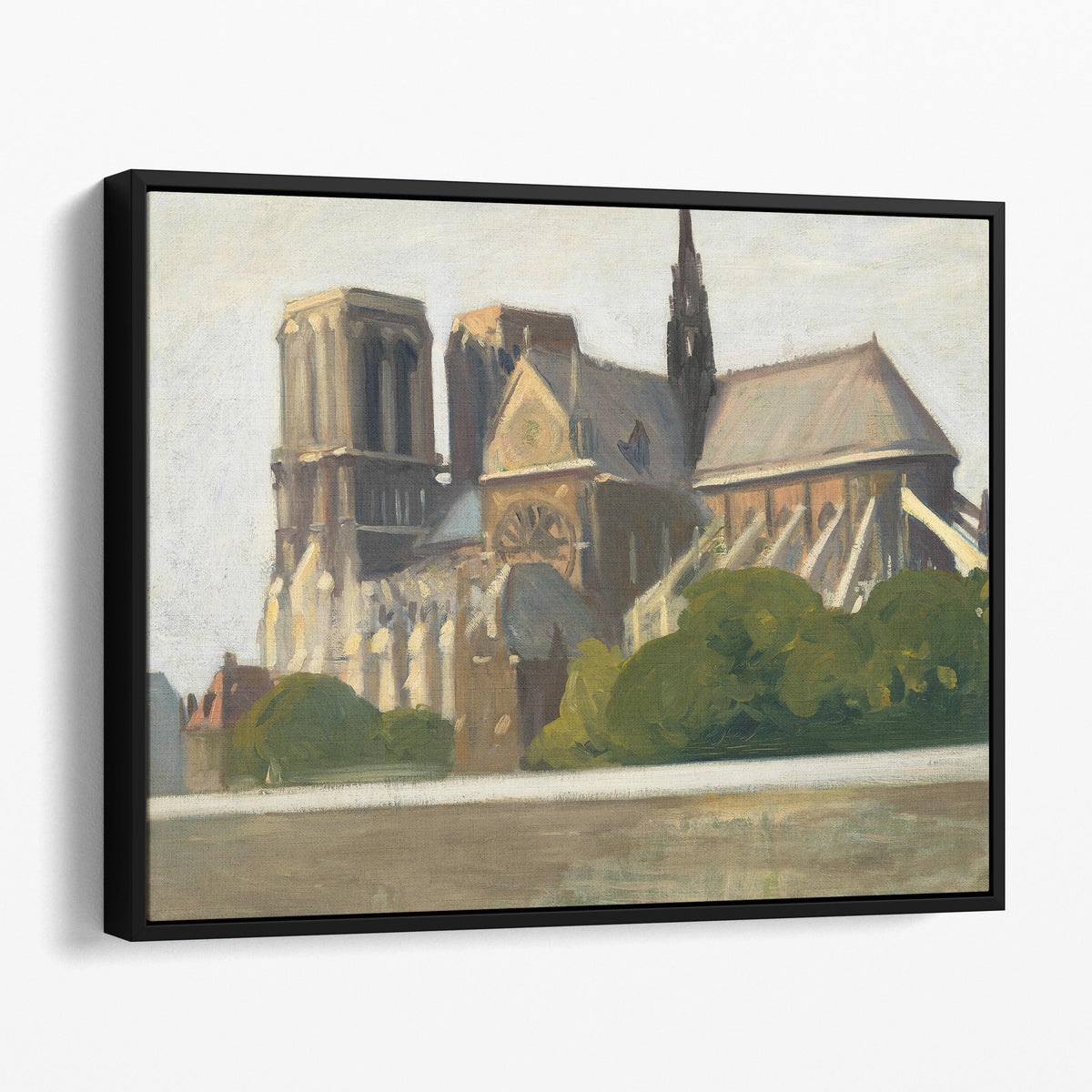 Notre Dame de Paris, 1907 by Edward Hopper