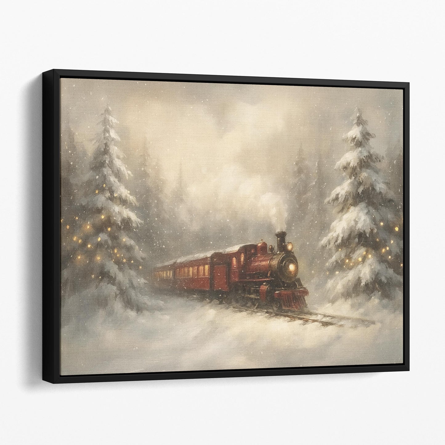 Christmas Winter Train