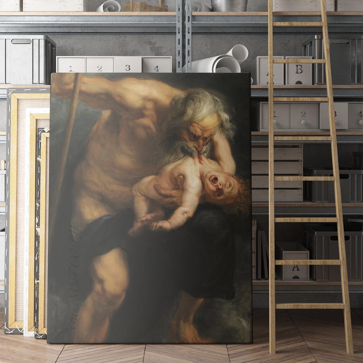 Saturn Devouring His Son by Peter Paul Rubens