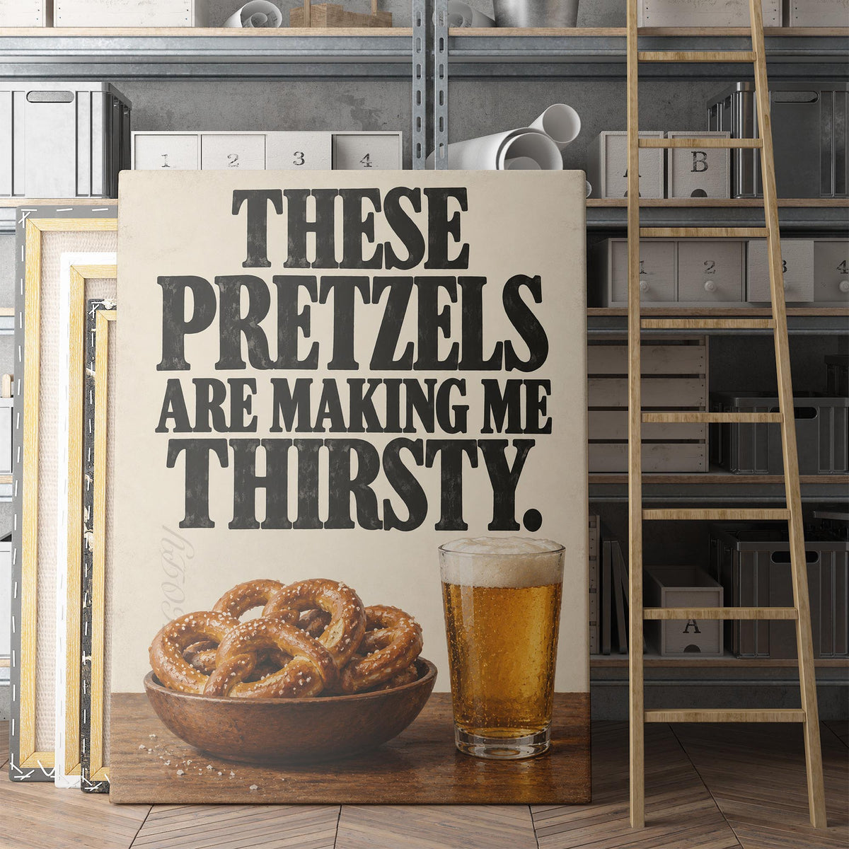 These Pretzels Are Making Me Thirsty