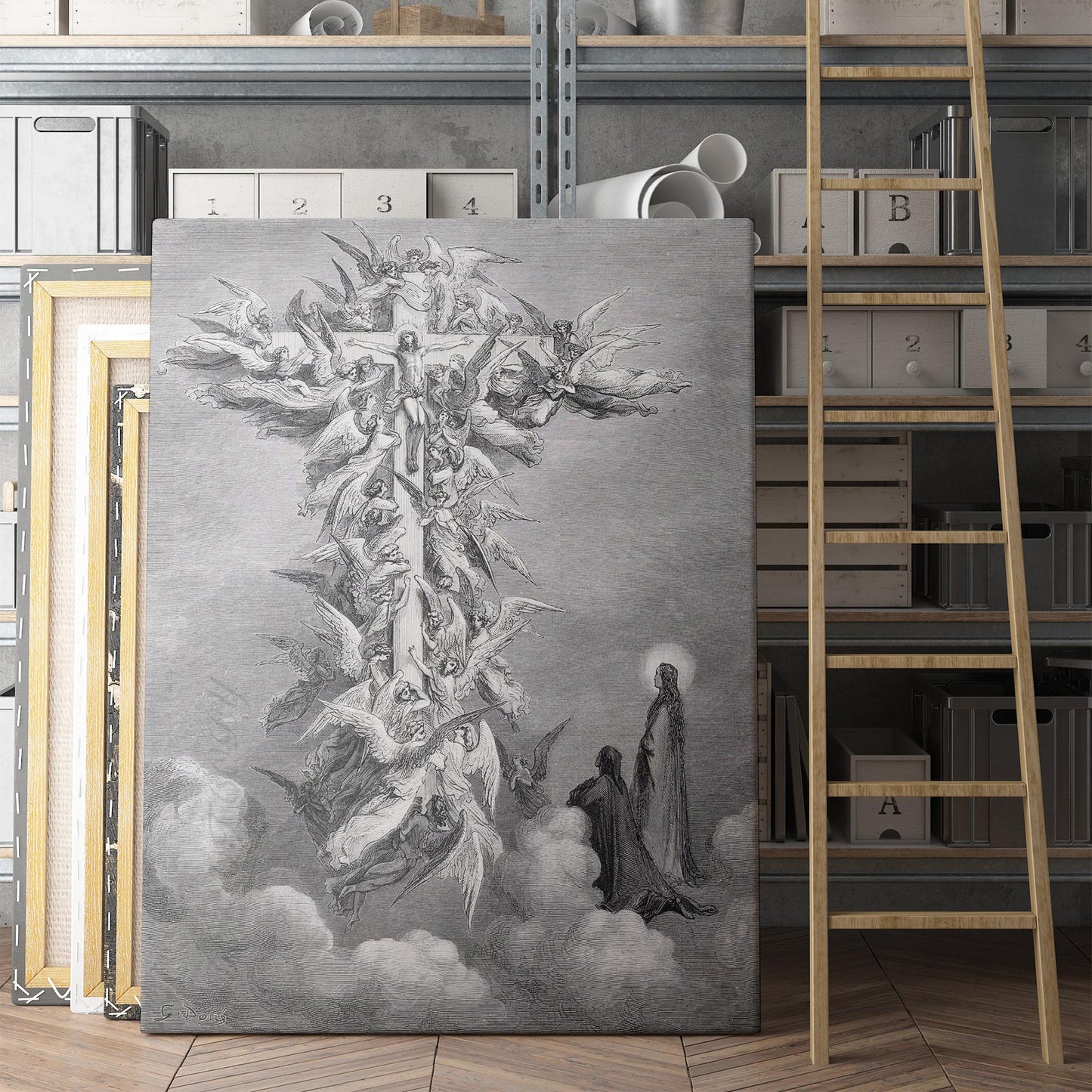 Christ on the Cross by Gustave Dore