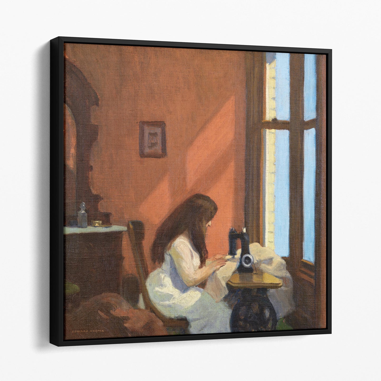 Girl at Sewing Machine 1921 - Edward Hopper