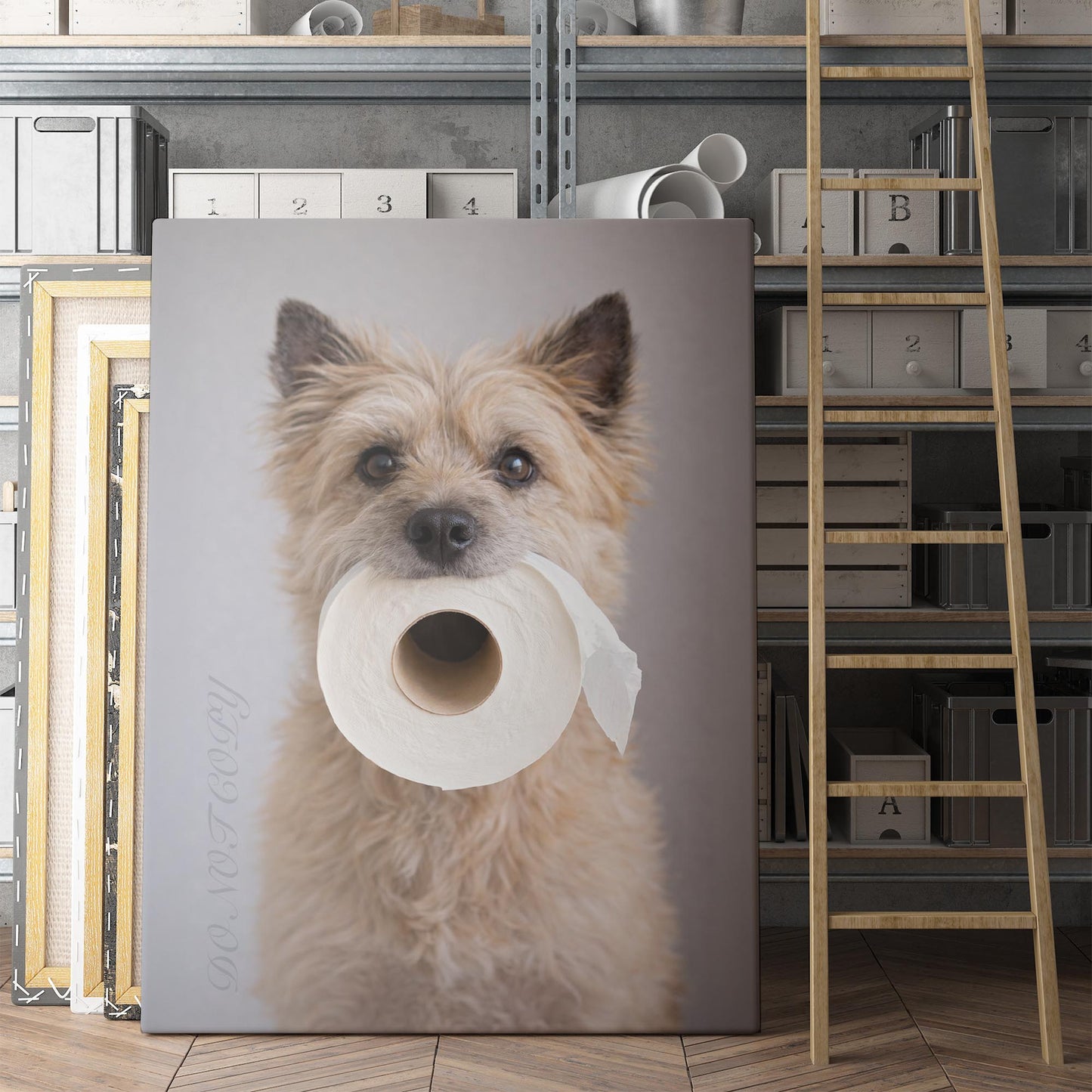Cairn Terrier Dog Toilet Paper