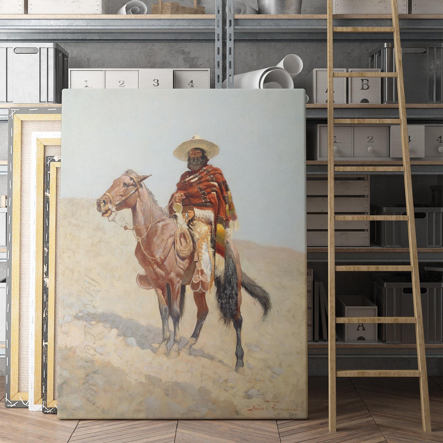 A Mexican Vaquero by Frederic Remington