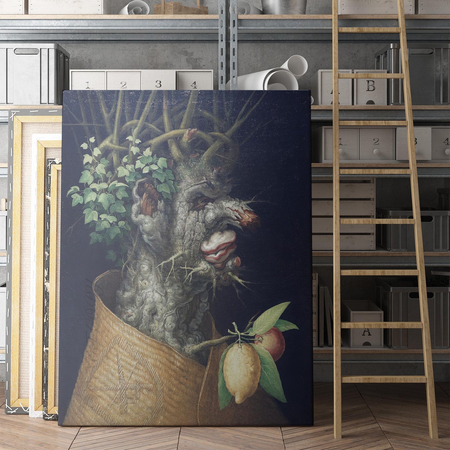 Winter - The Four Seasons by Arcimboldo