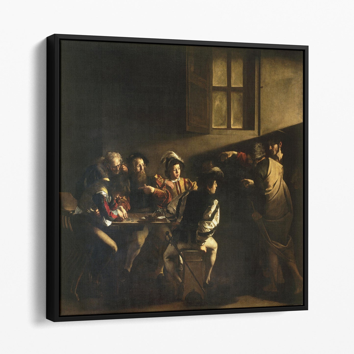The Calling of Saint Matthew by Caravaggio