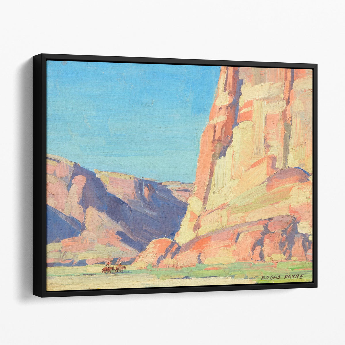 Riders in Canyon de Chelly - Edgar Payne
