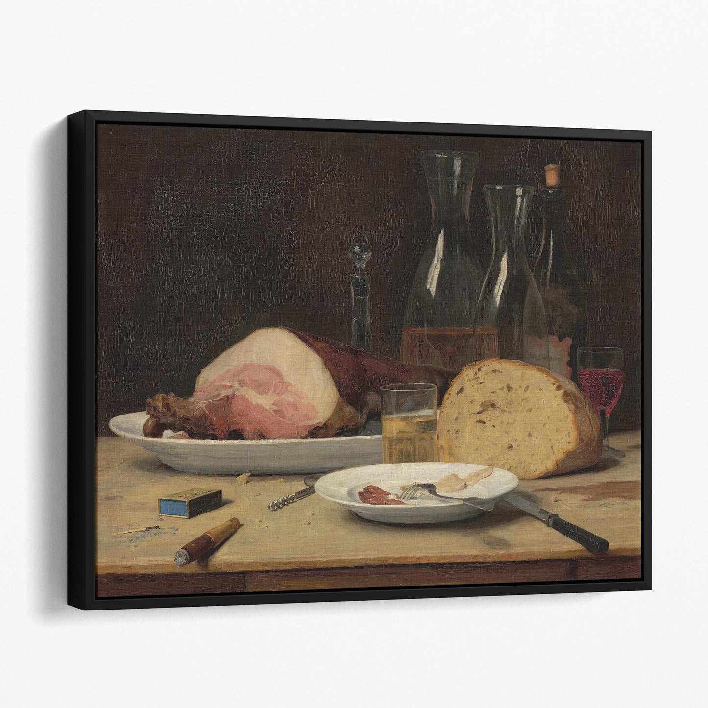 Still Life - Excess by Albert Anker