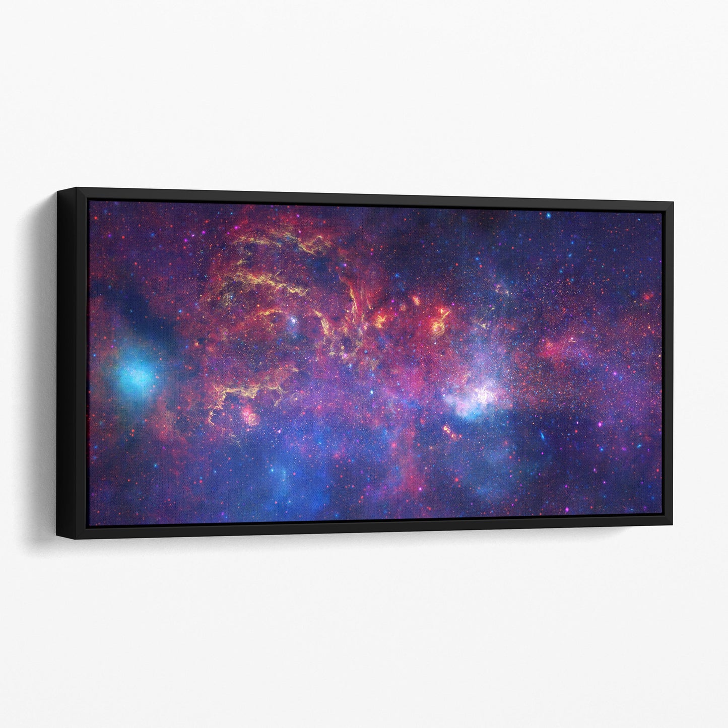 Center of the Milky Way Galaxy (Chandra/Hubble/Spitzer)