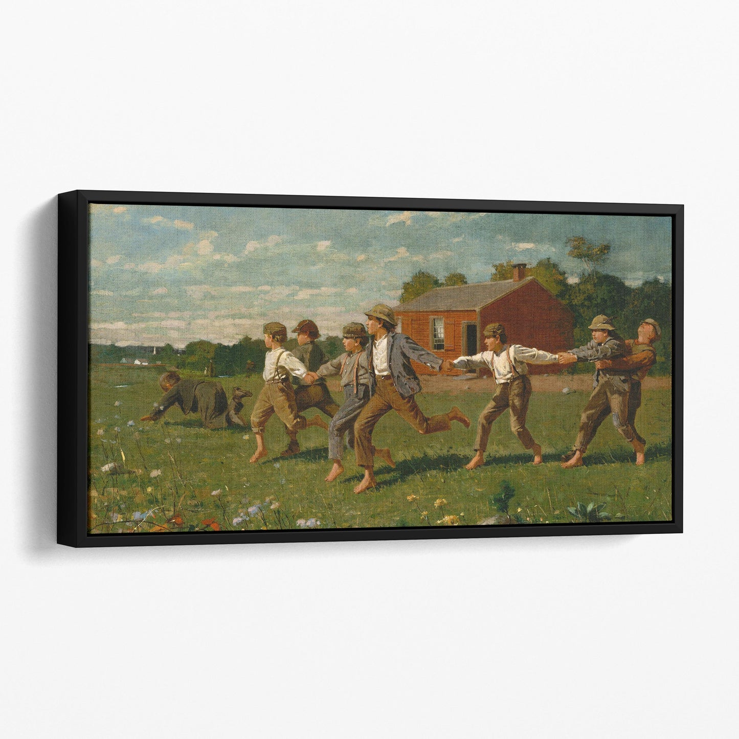 Snap the Whip by Winslow Homer