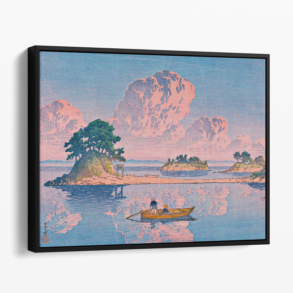 Kujukushima Shimabara by Kawase Hasui