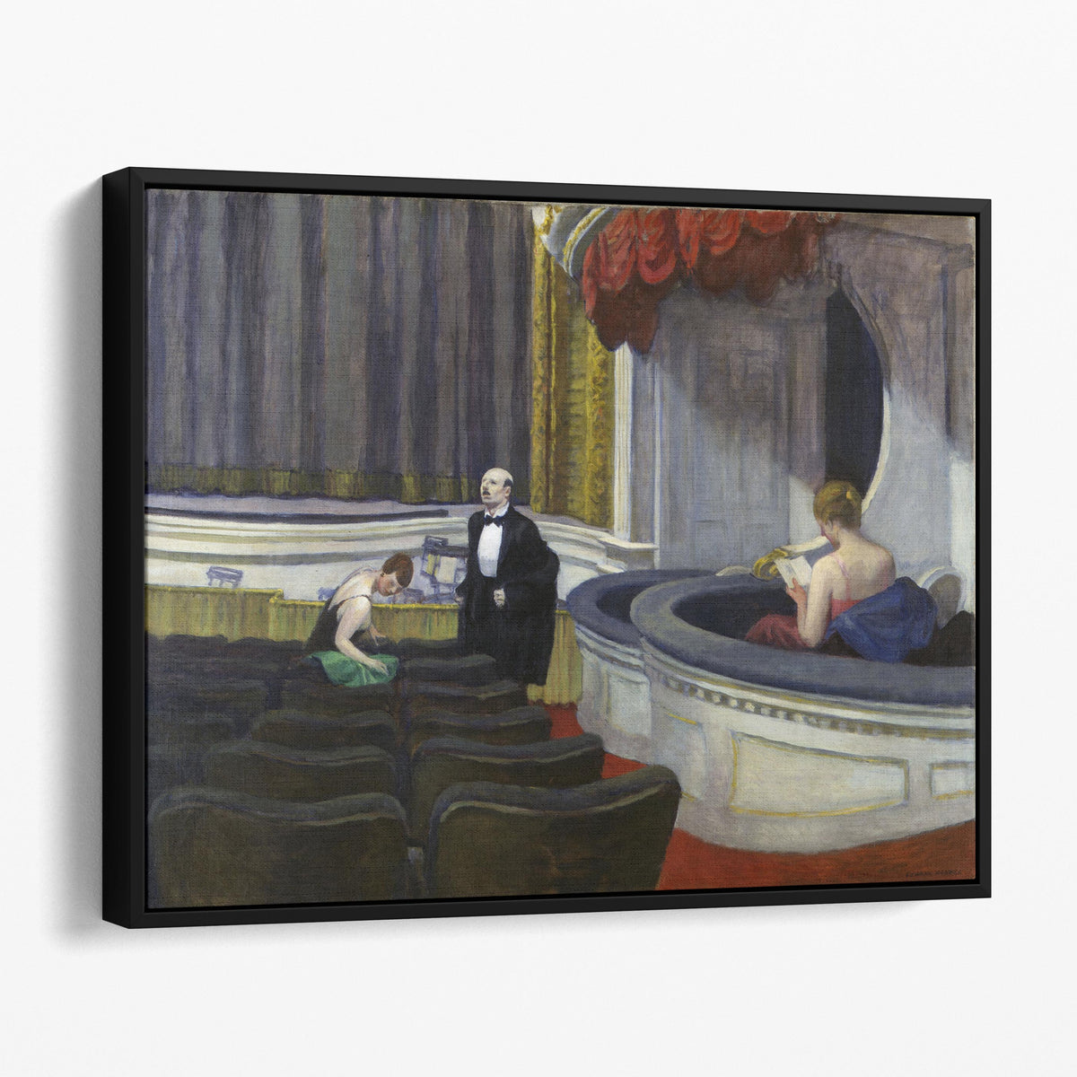 Two on the Aisle, 1927 - Edward Hopper