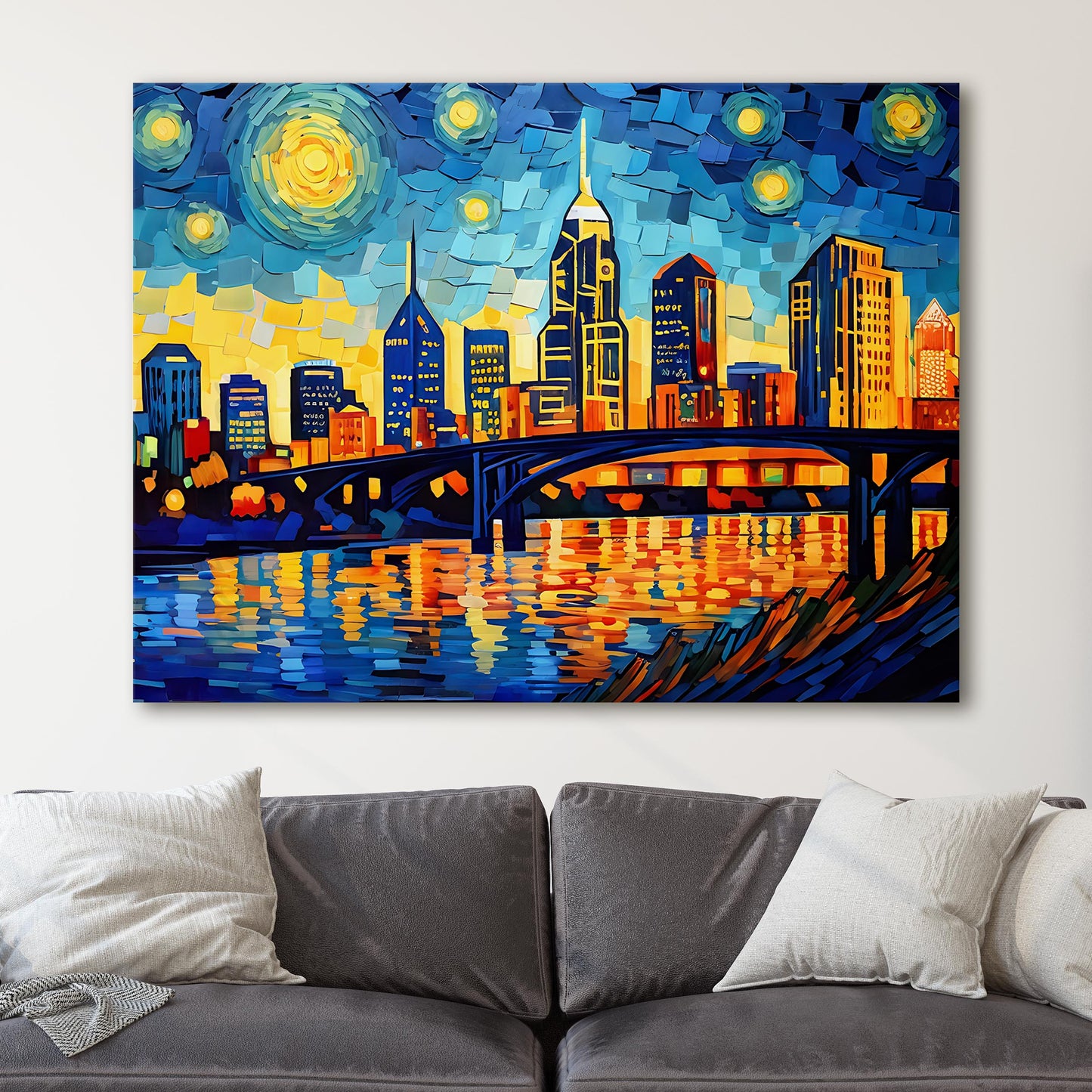 Nashville Tennessee Van Gogh Starry Night