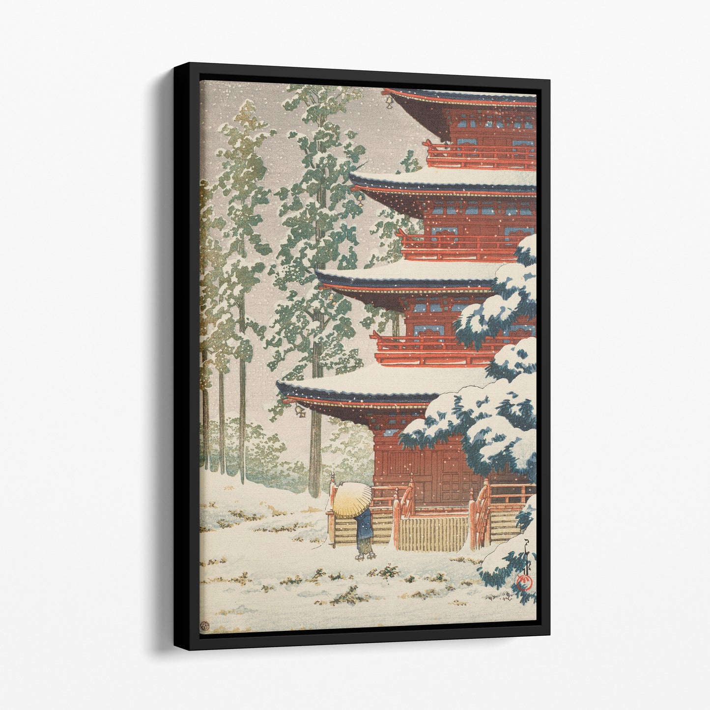 Saisho-in Temple, Hirosaki (1936) - Kawase Hasui