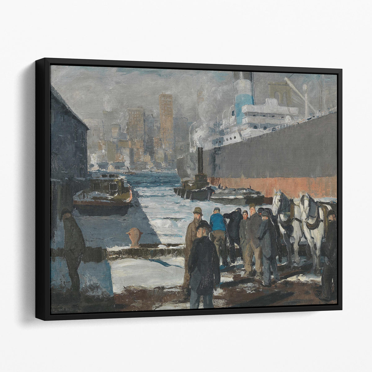 Men of the Docks, 1912 - George Bellows