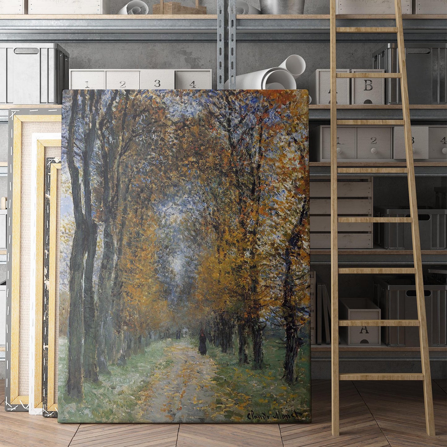 The Avenue - Claude Monet