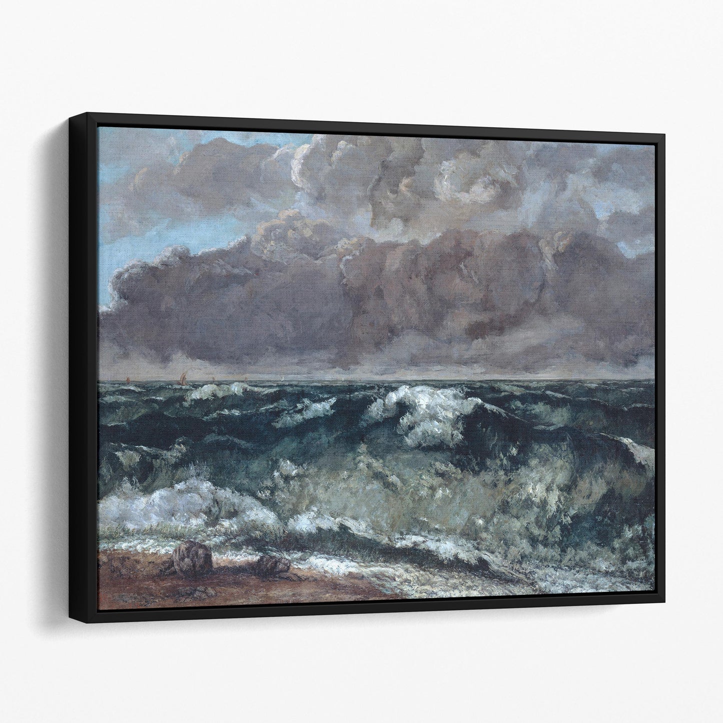 The Wave by Gustave Courbet