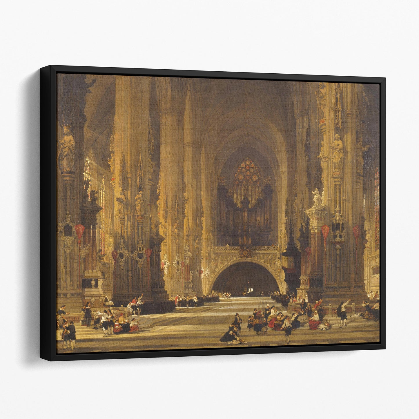 Interior of the Cathedral of St Stephen, Vienna - David Roberts