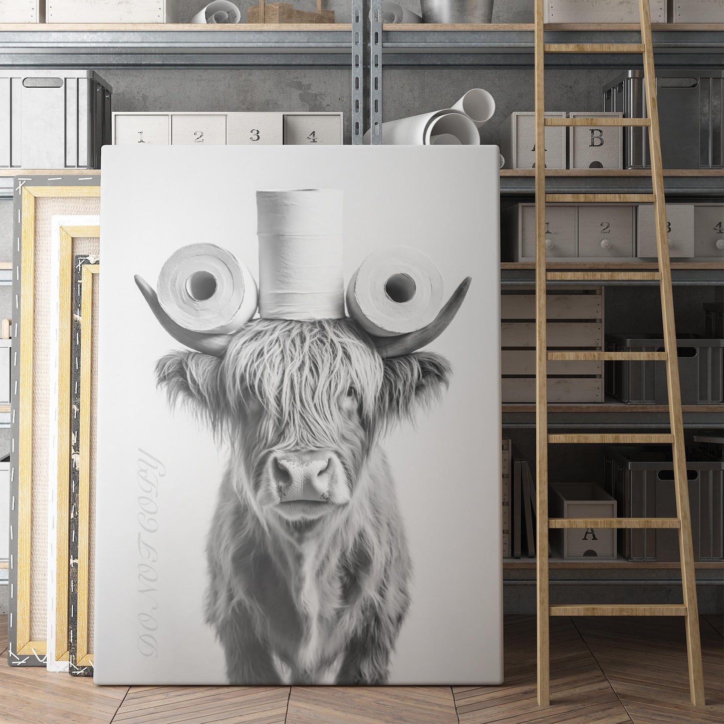 Highland Cow Toilet Paper