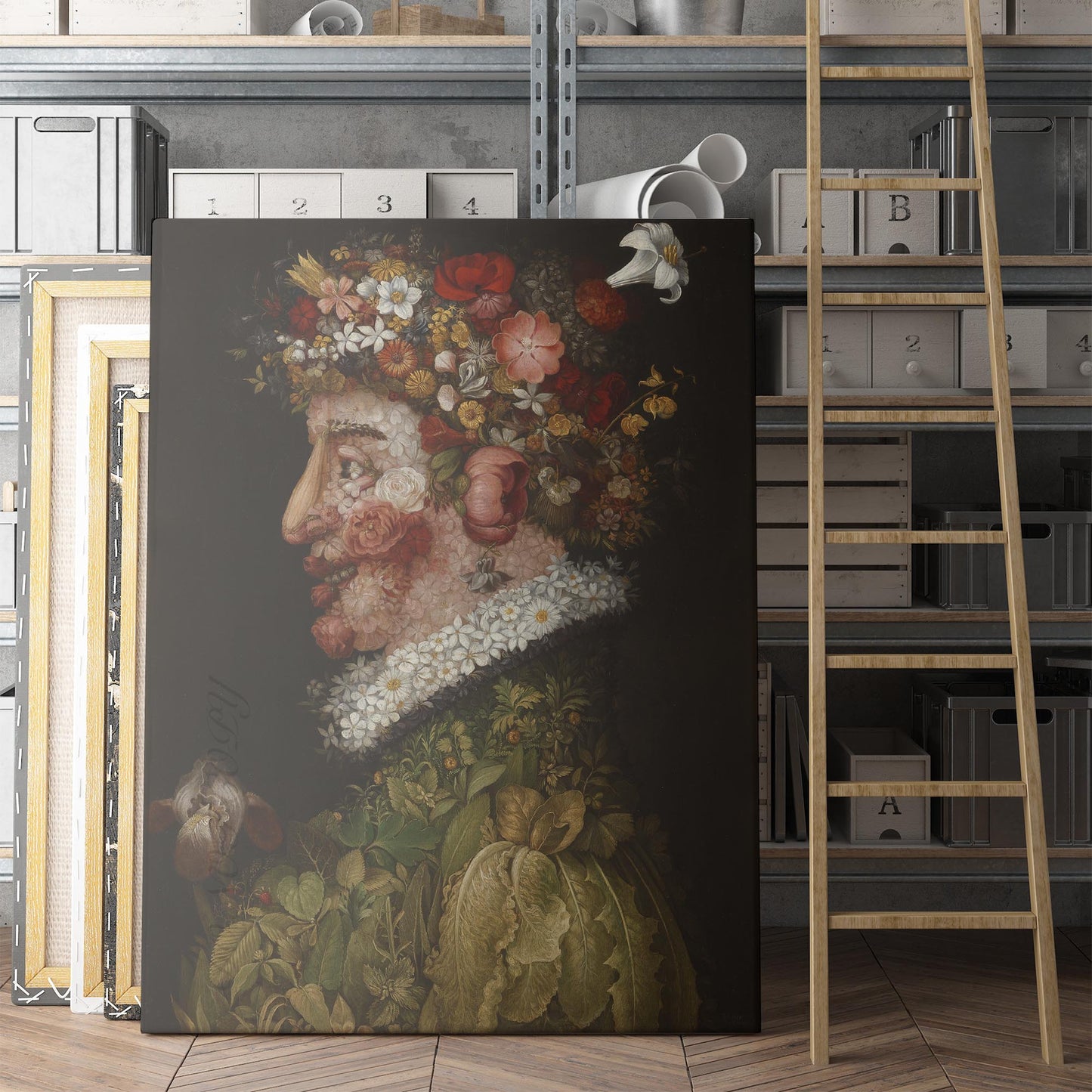 Spring - The Four Seasons by Arcimboldo