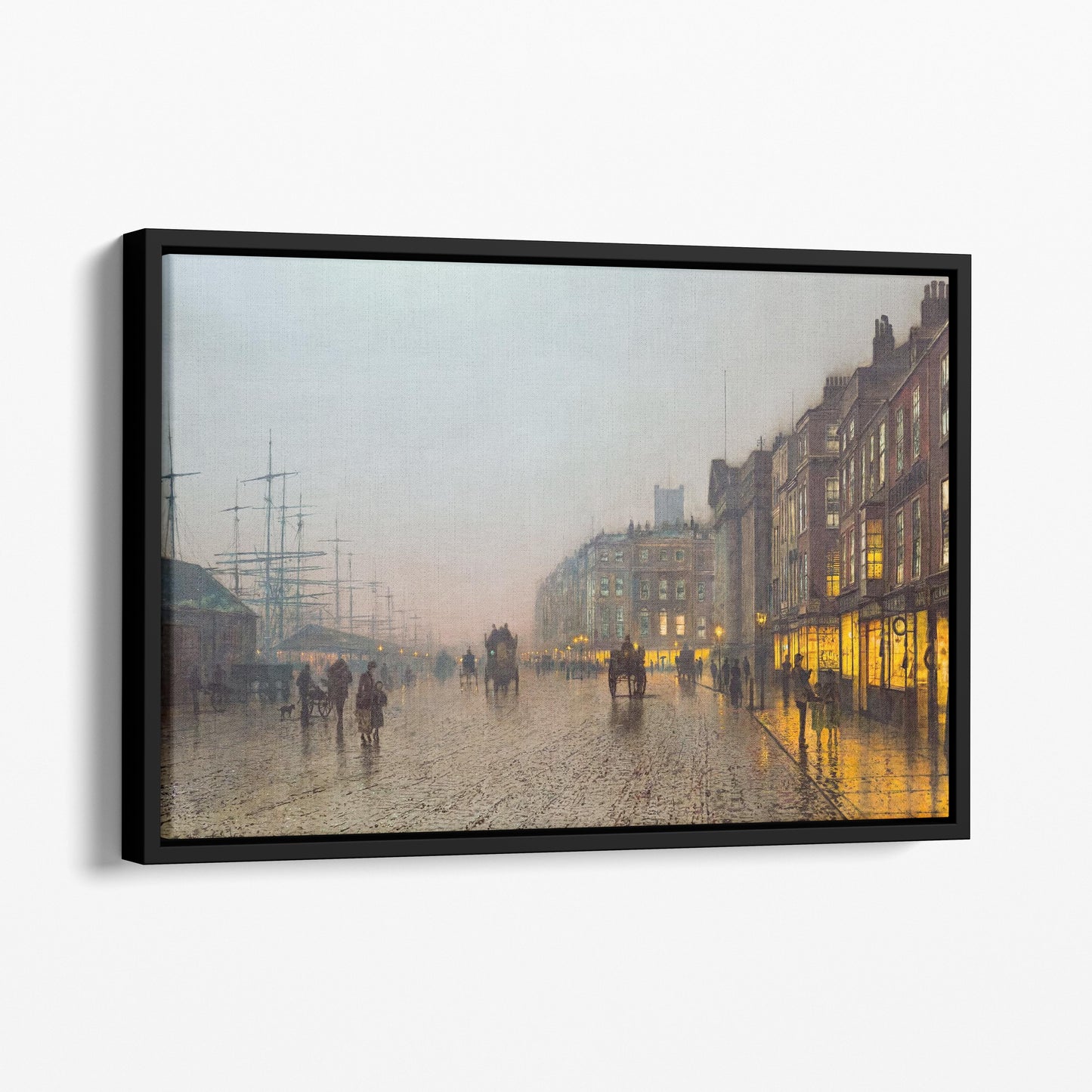 Liverpool from Wapping - John Atkinson Grimshaw
