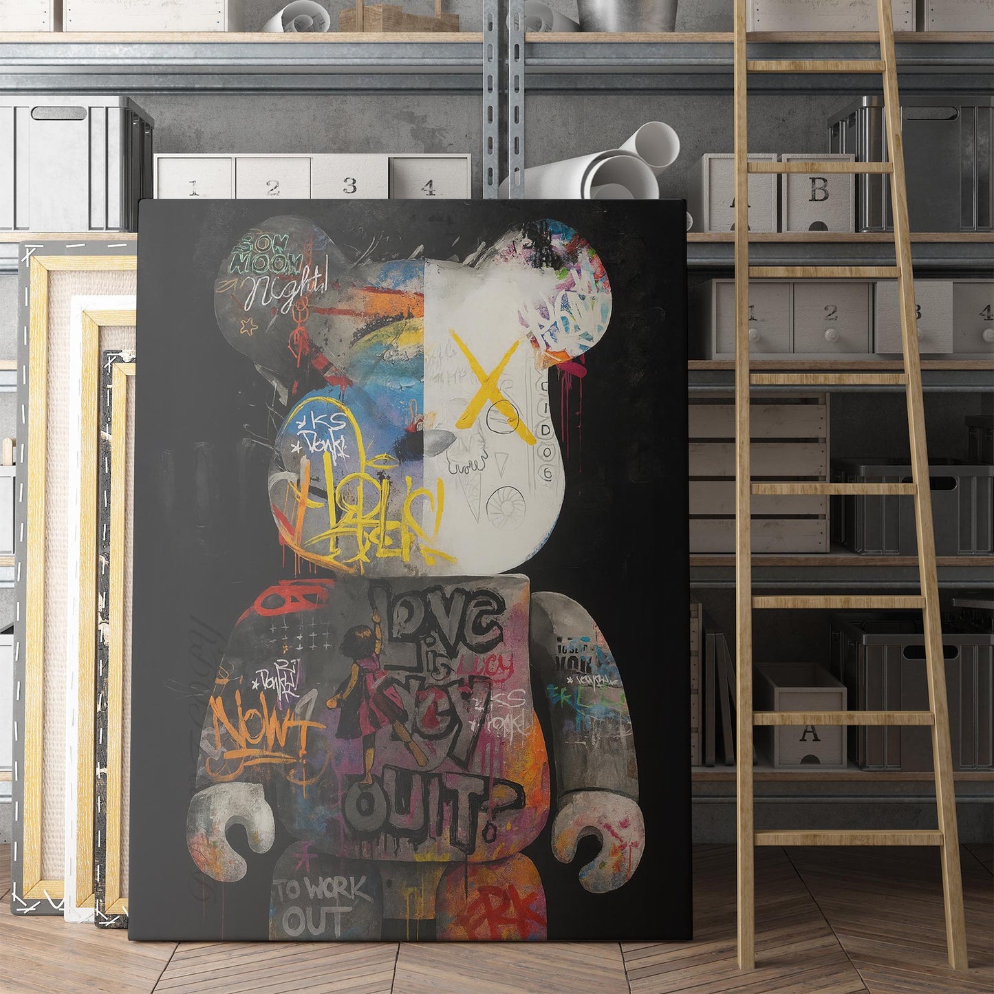 Graffiti Bear Banksy